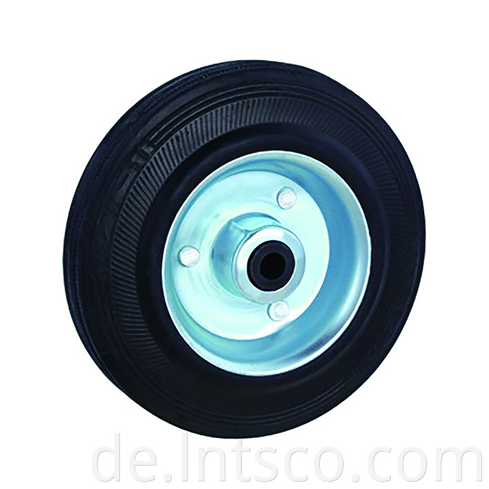 Industrial Iron Core Rubber Single Wheels